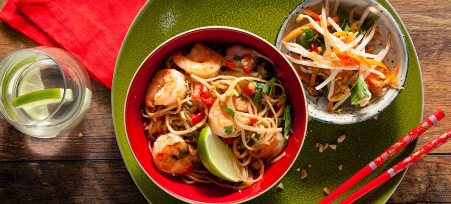 Easy Pad Thai with Sweet Chilli